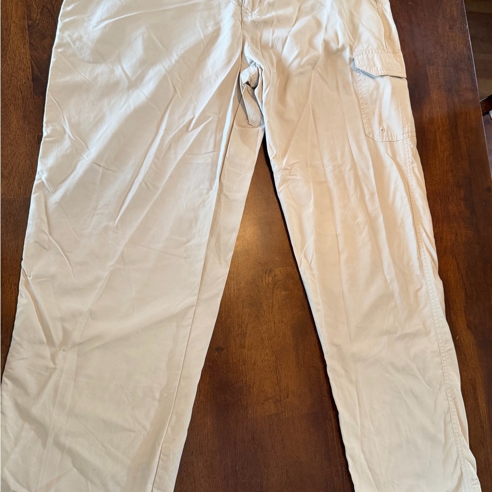 Men's Columbia PFG Omni Shade UPF 50 Cargo Fishing Pants 32 30